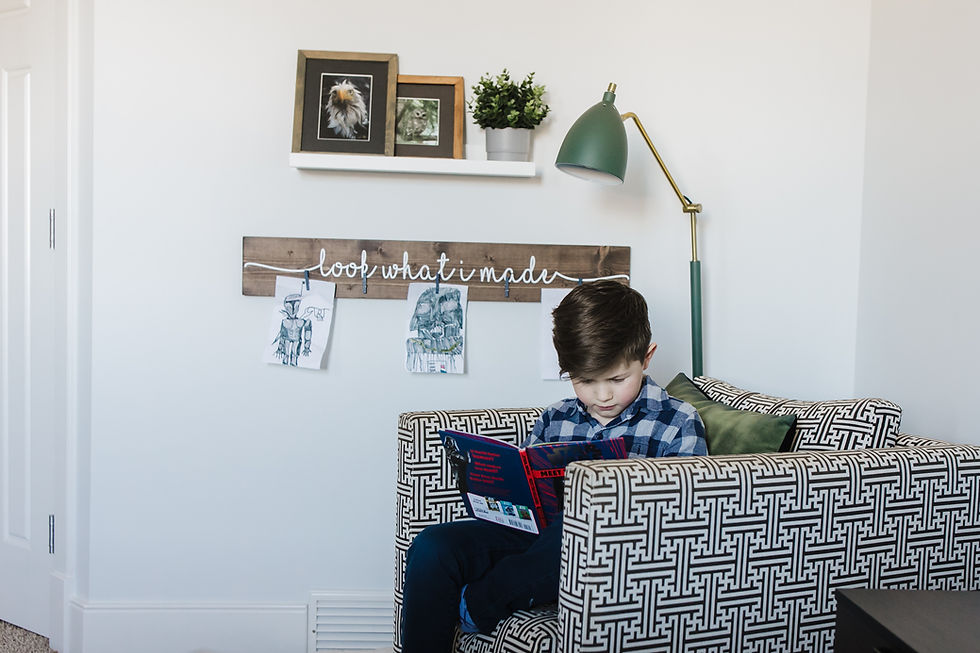 Thumbnail: Kid's Art Display Sign - Raised 3D Wording