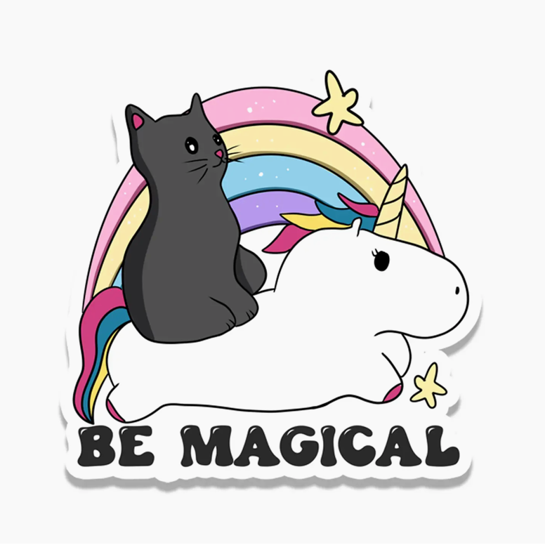 Be Magical Waterproof Vinyl Sticker | 2.5"
