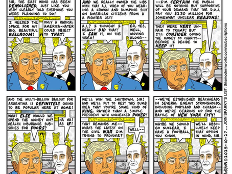 Midnight Meme Of The Day! In The Trump White House, Every Day is Halloween!