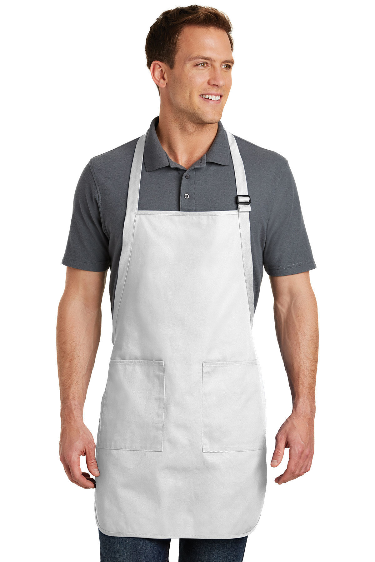 Port Authority® Full-Length Apron with Pockets A500