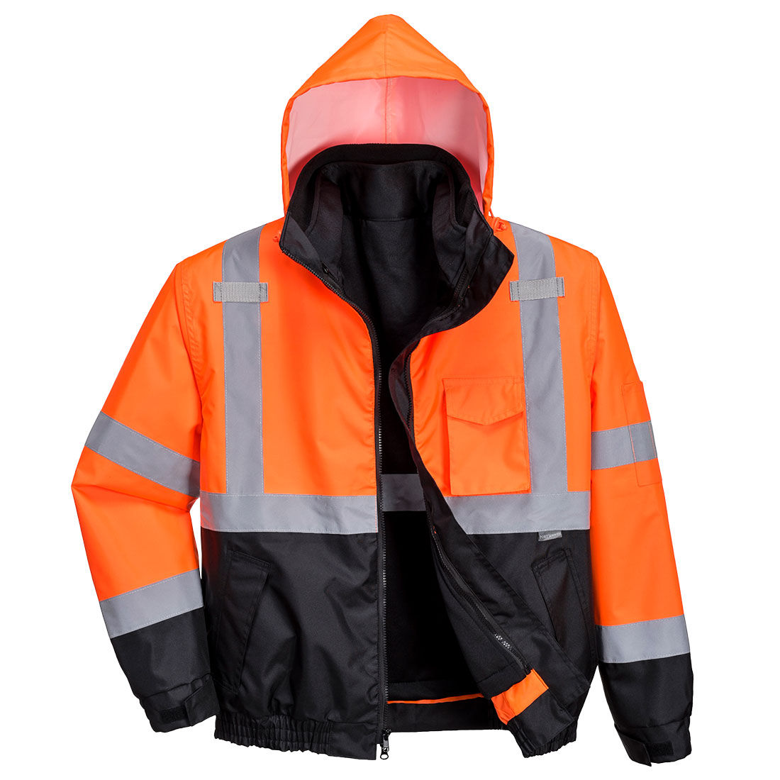 Hi-Vis Premium 3-in-1 Bomber US365
