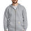 Thumbnail: Carhartt ® Midweight Hooded Zip-Front Sweatshirt CTK122
