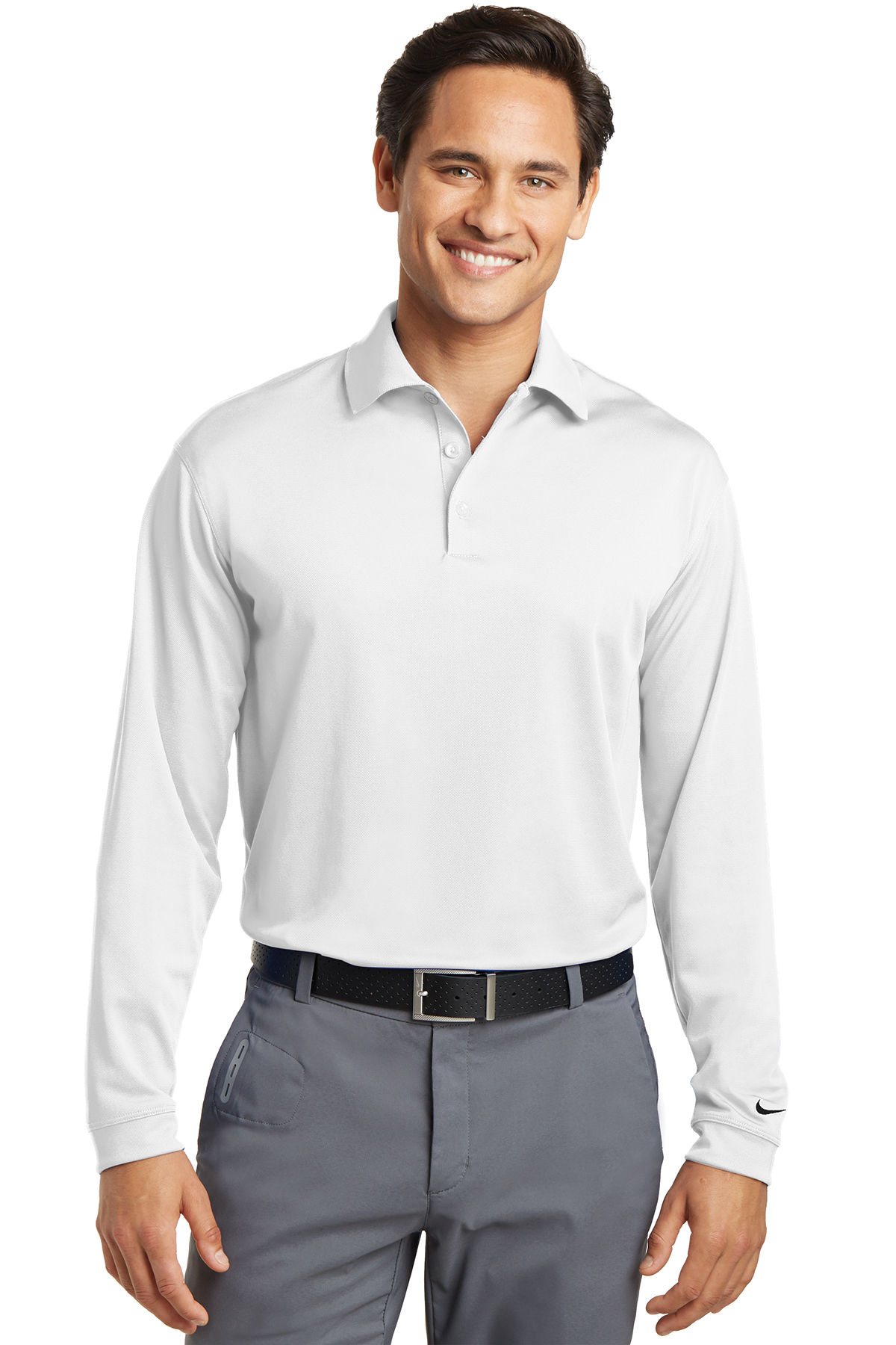Nike Long Sleeve Dri-FIT Stretch Tech Polo 466364