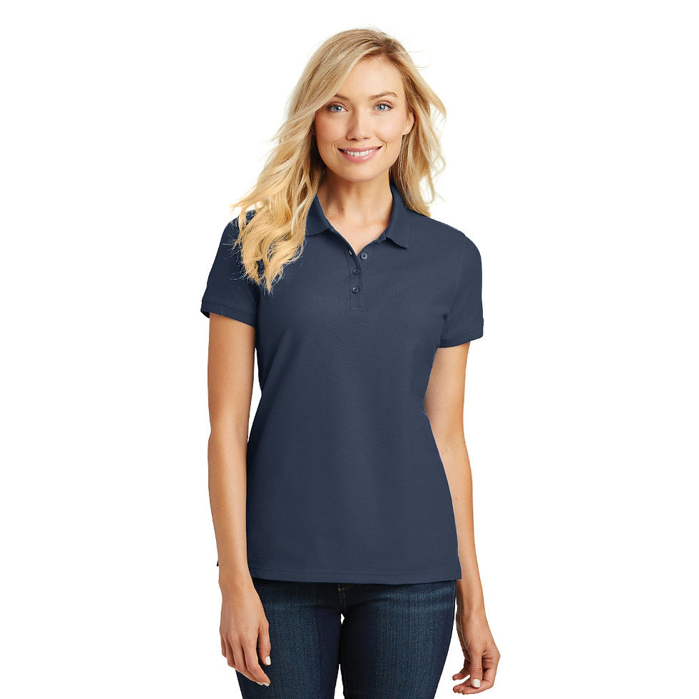 Thumbnail: Port Authority Ladies Core Classic Pique Polo L100