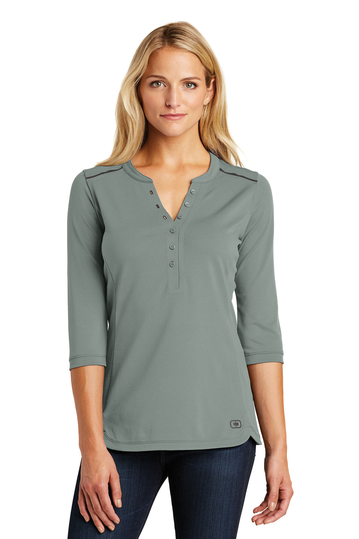 OGIO Ladies Fuse Henley LOG132