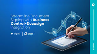 Streamline Document Signing with Business Central-Docusign Integration