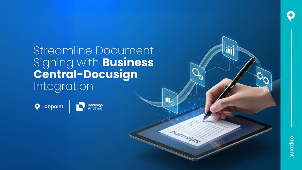 Streamline Document Signing with Business Central-Docusign Integration