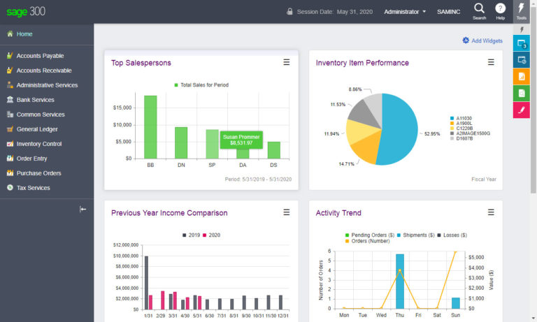 Sage 300 ERP and Microsoft Dynamics 365 Business Central