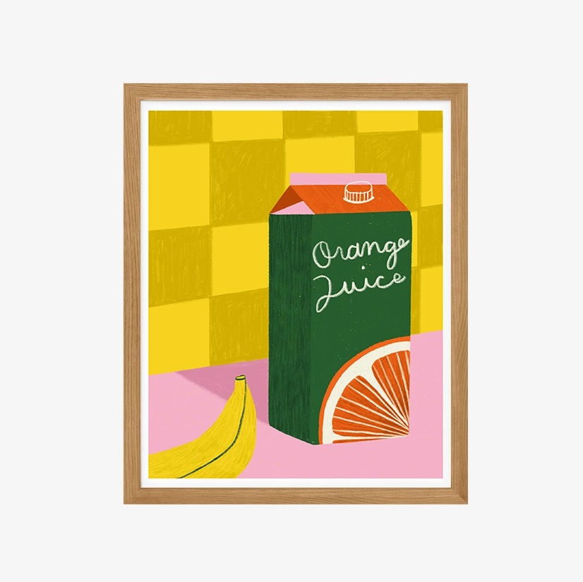 Thumbnail: 'Orange Juice' Print