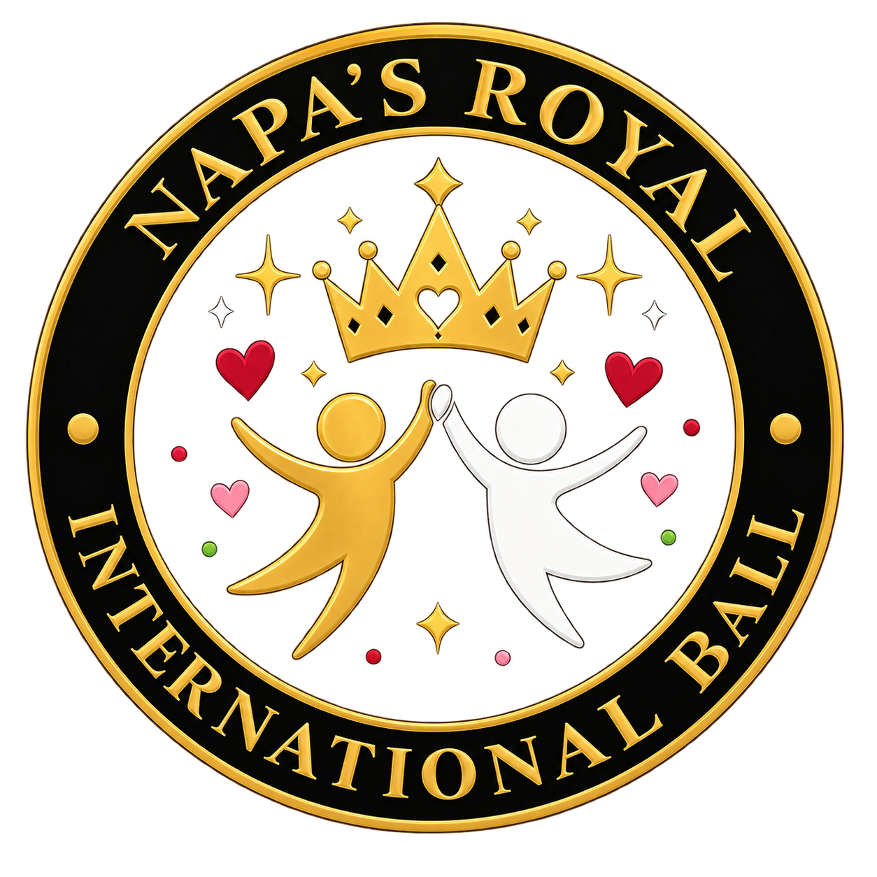 NAPA Royal International Ball badge