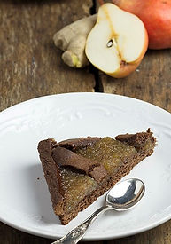 Gusta la Frutta Il Magazine Le2Mele - Crostata al cioccolato con Golosità Pere e Zenzero.j