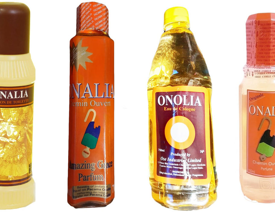 Four ONALIA and NALIIA perfumes