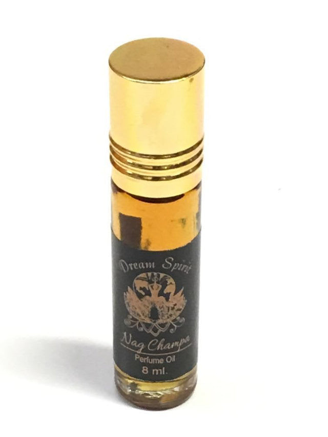 Dream Spirit Nag Champa Perfume Oil, 8 ml roller