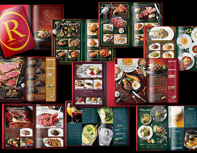 メニューデザイン／MENU Design