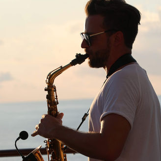 Sunset live Saxophon