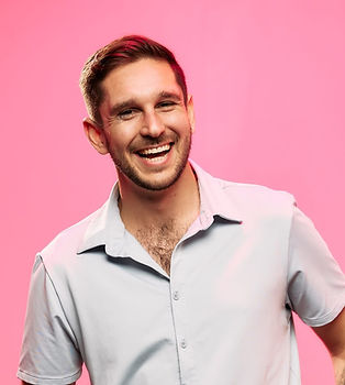 Portrait of DJ Austo — professional wedding DJ and MC based in Costa Mesa, serving Los Angeles and Southern California.