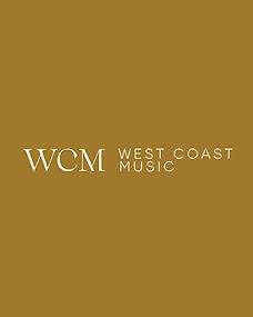 West Coast Music logo. Beverly Hills wedding entertainment company offering live wedding bands, DJs, and specialty performers in Los Angeles.
