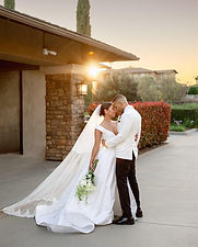 Wedding couple in Orange County, photographed in natural light by Photos By Dee.