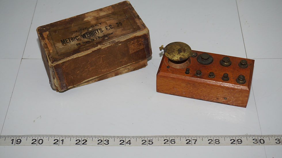 Thumbnail: Metric Weights Set - 50gr To 100gr