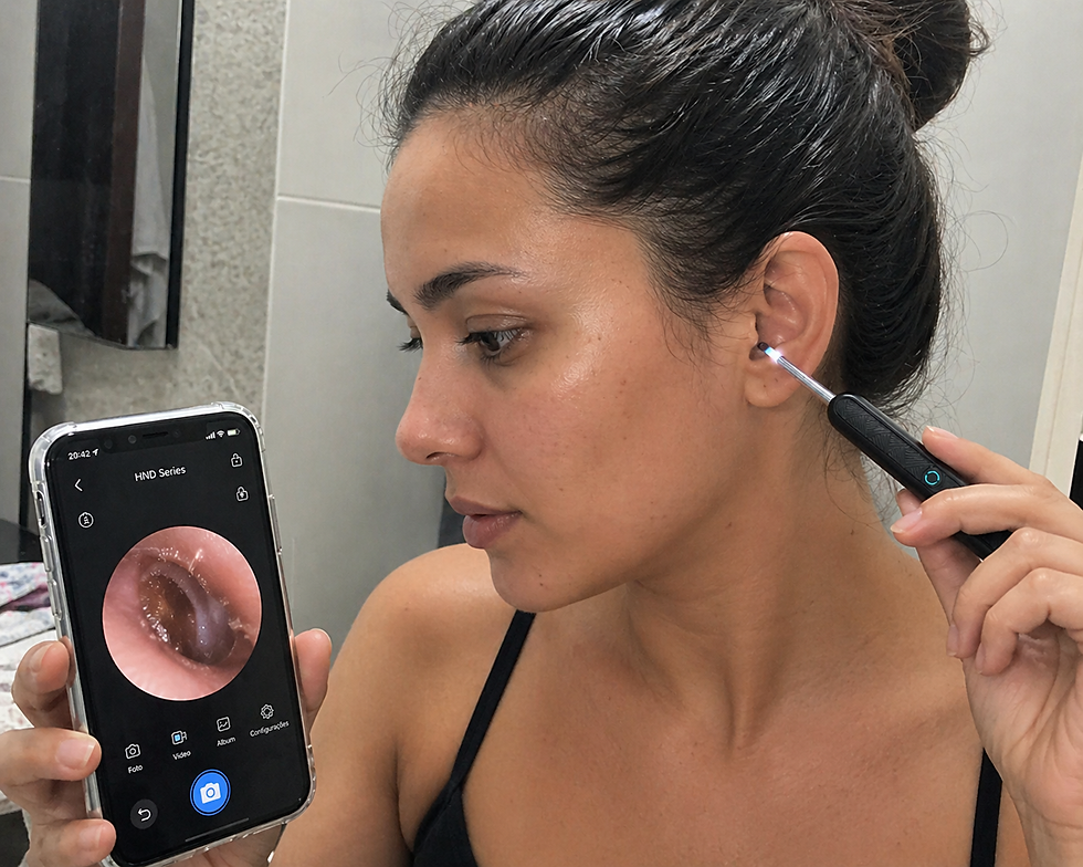 Miniatura: EarVision  – Limpador de Ouvido com Câmera HD