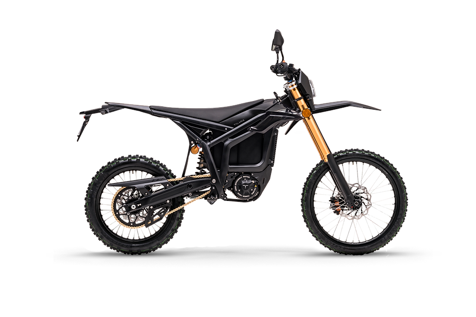 Talaria Komodo L3E Full Black, vista lateral