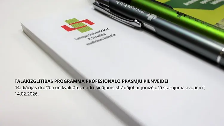 Kursi radiogrāferiem un radiologa asistentiem, 14.02.2026.