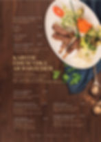 Menu of restaurant "JŪRA"