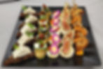 Kanapē uzkodu plate_2