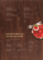 Menu of restaurant "JŪRA"