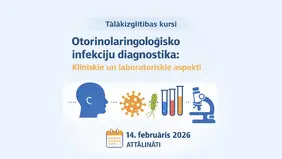 Tālākizglītības kursi profesionāļiem, 14.02.2026. (tiešsaistē)