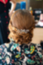 pic peigne cheveux perles accessoires mariage chignon coiffure