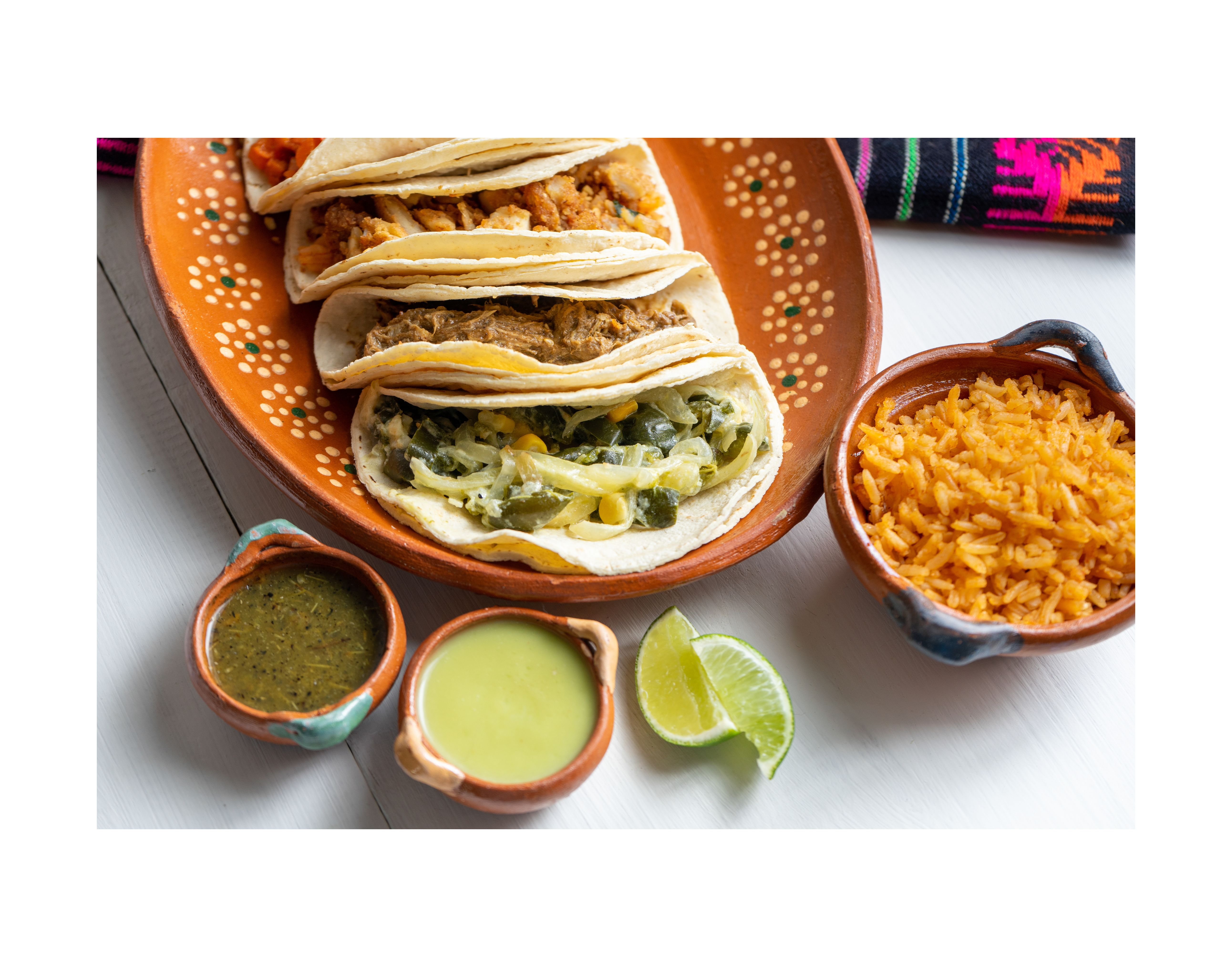 Arranged Food and Objects