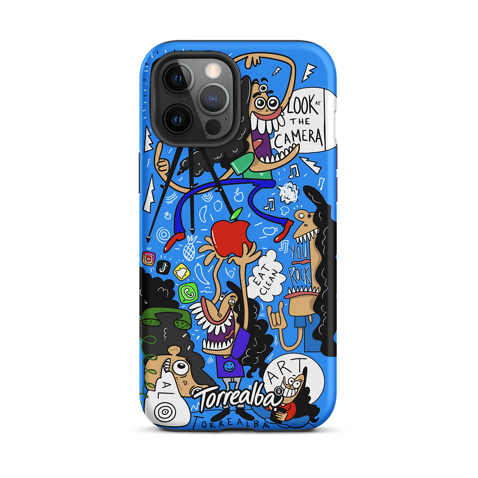 Thumbnail: Tough Case for iPhone® BLUE TORREALBA