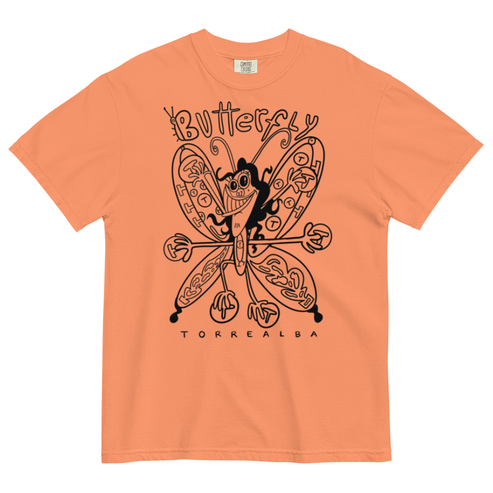 Thumbnail: BUTTERFLY - Light Color Unisex T-shirt
