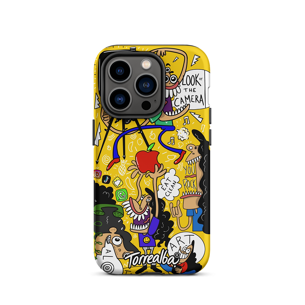 Thumbnail: Tough Case for iPhone® YELLOW TORREALBA