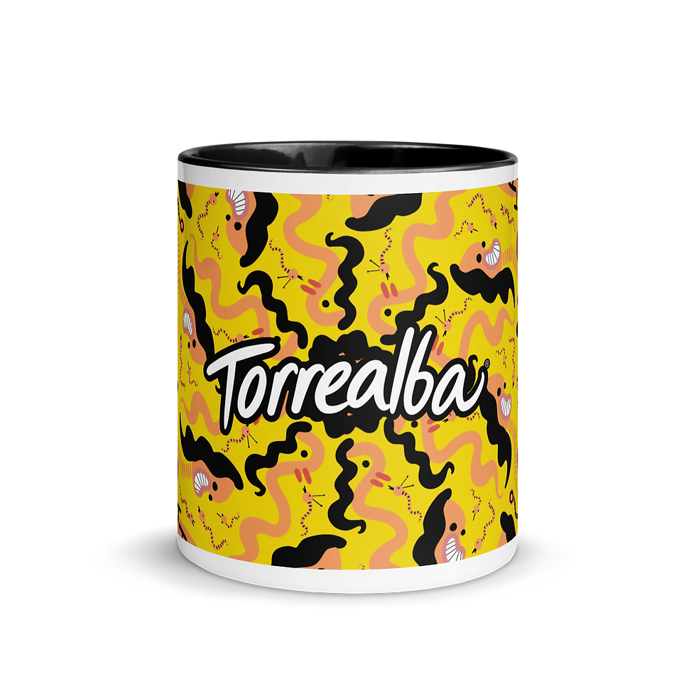 Miniatura: WormWorldWow - Mug with Color Inside