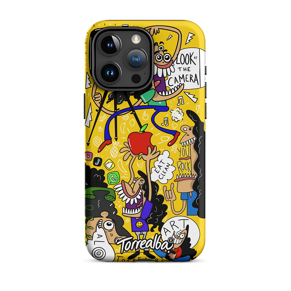Thumbnail: Tough Case for iPhone® YELLOW TORREALBA