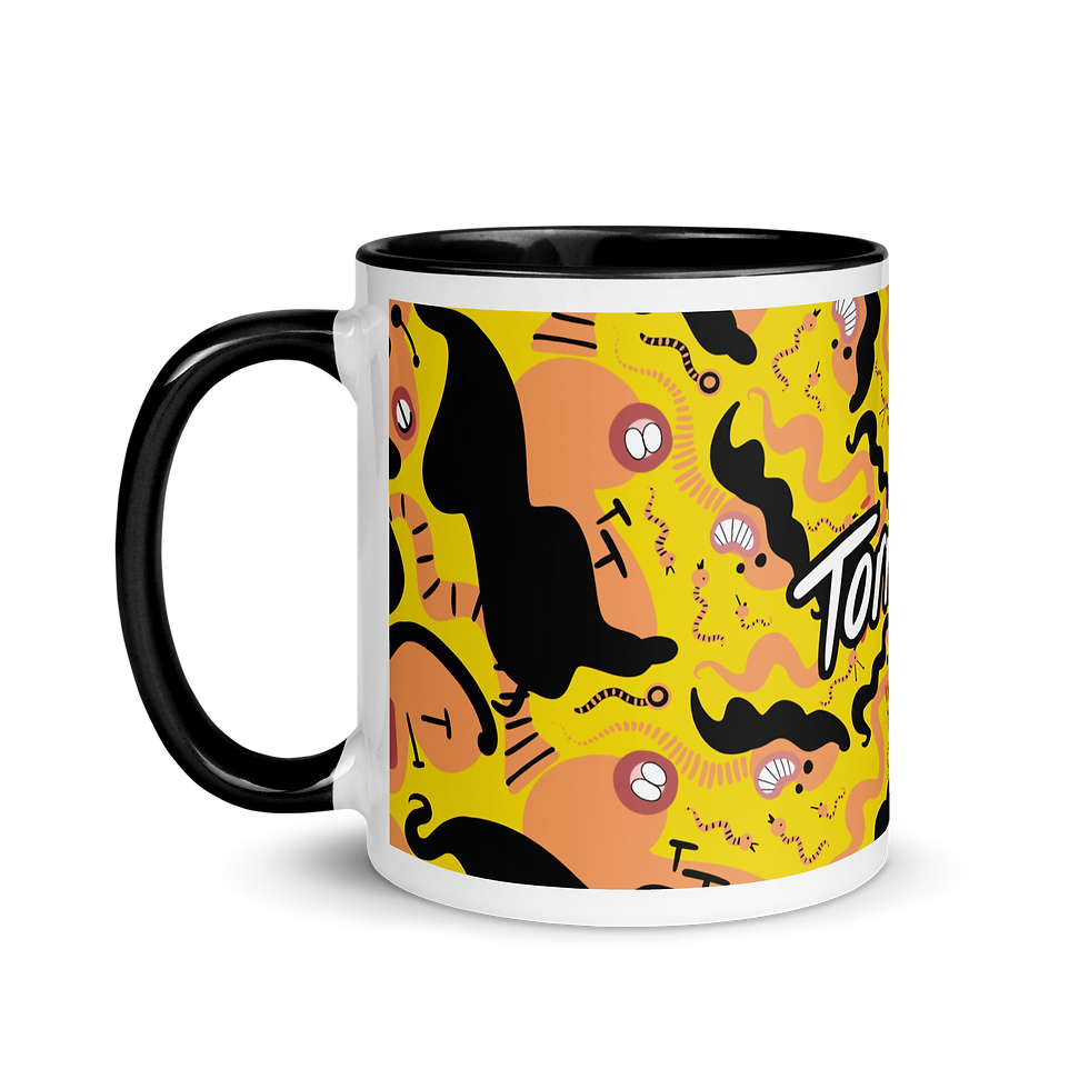 Miniatura: WormWorldWow - Mug with Color Inside