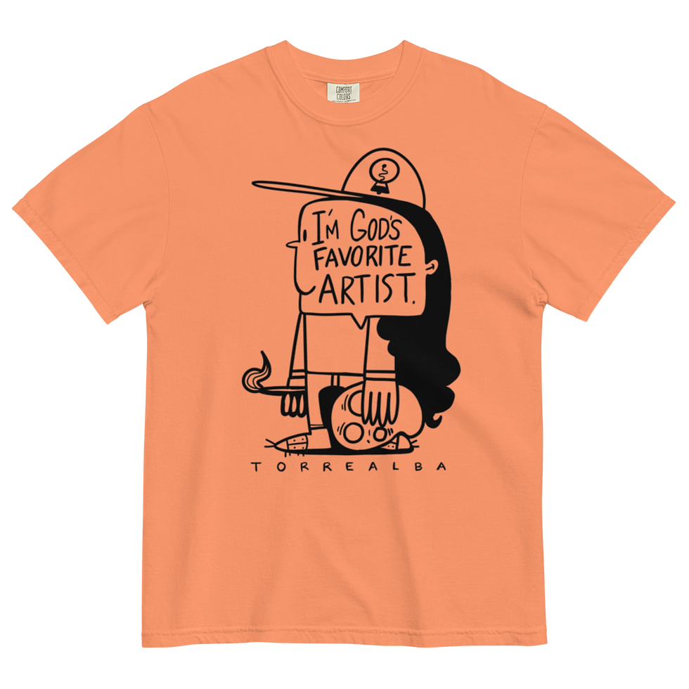 Thumbnail: I'M GOD'S FAVORITE ARTIST - Light Color Unisex T-shirt