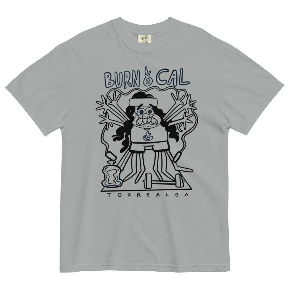 Thumbnail: BURN CAL - Light Color Unisex T-shirt