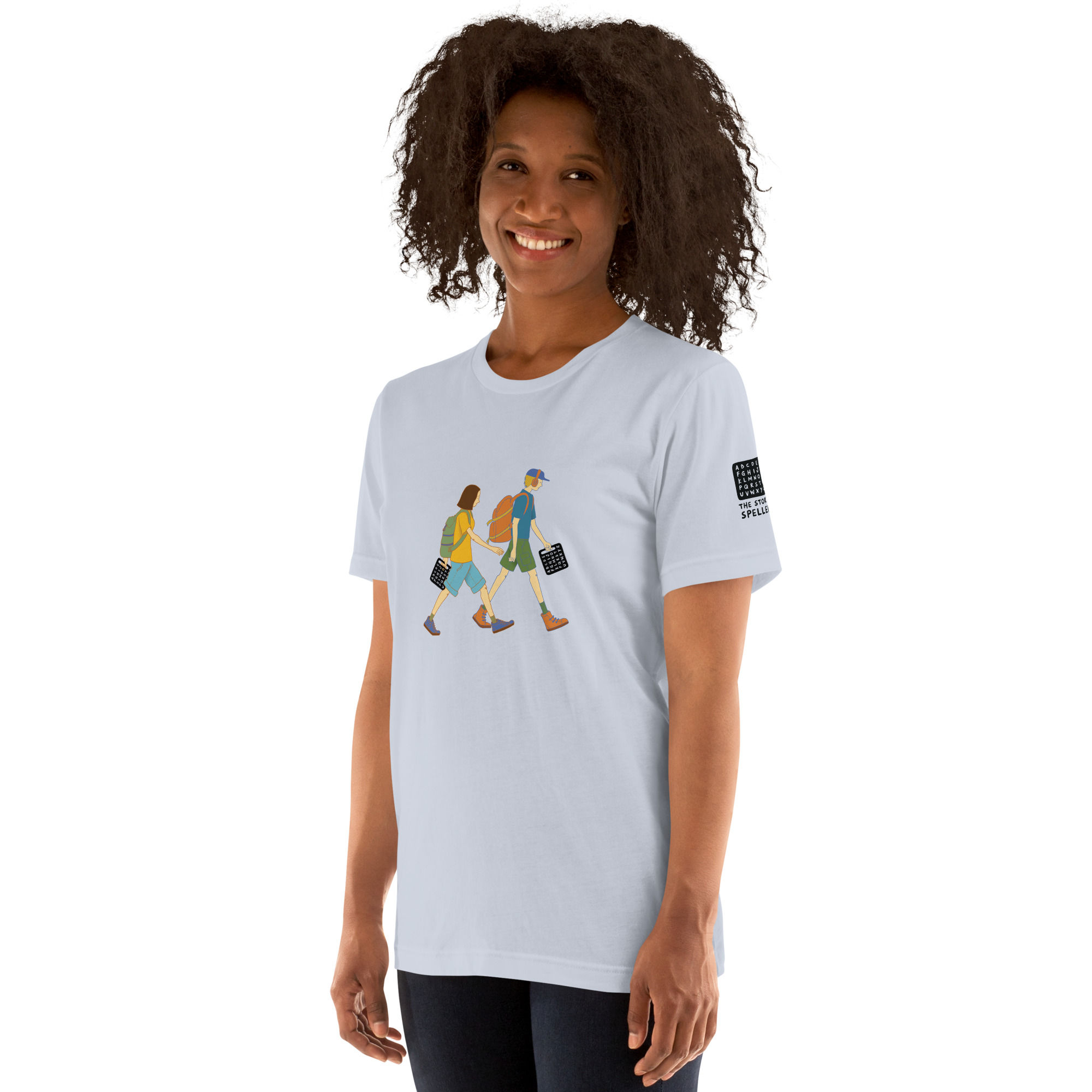 Spelling friends hiking T-shirt