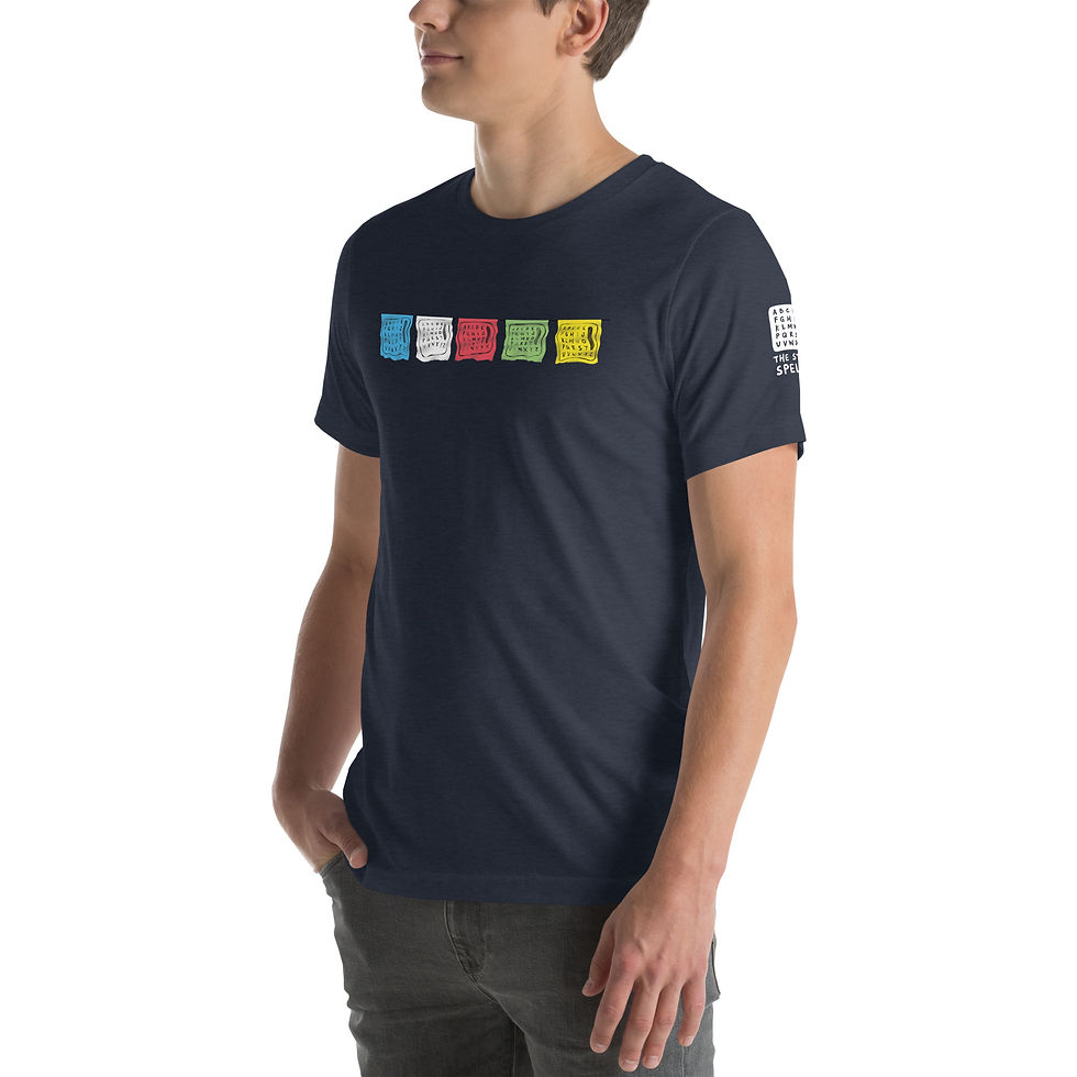 Thumbnail: Spelling board flags T-shirt