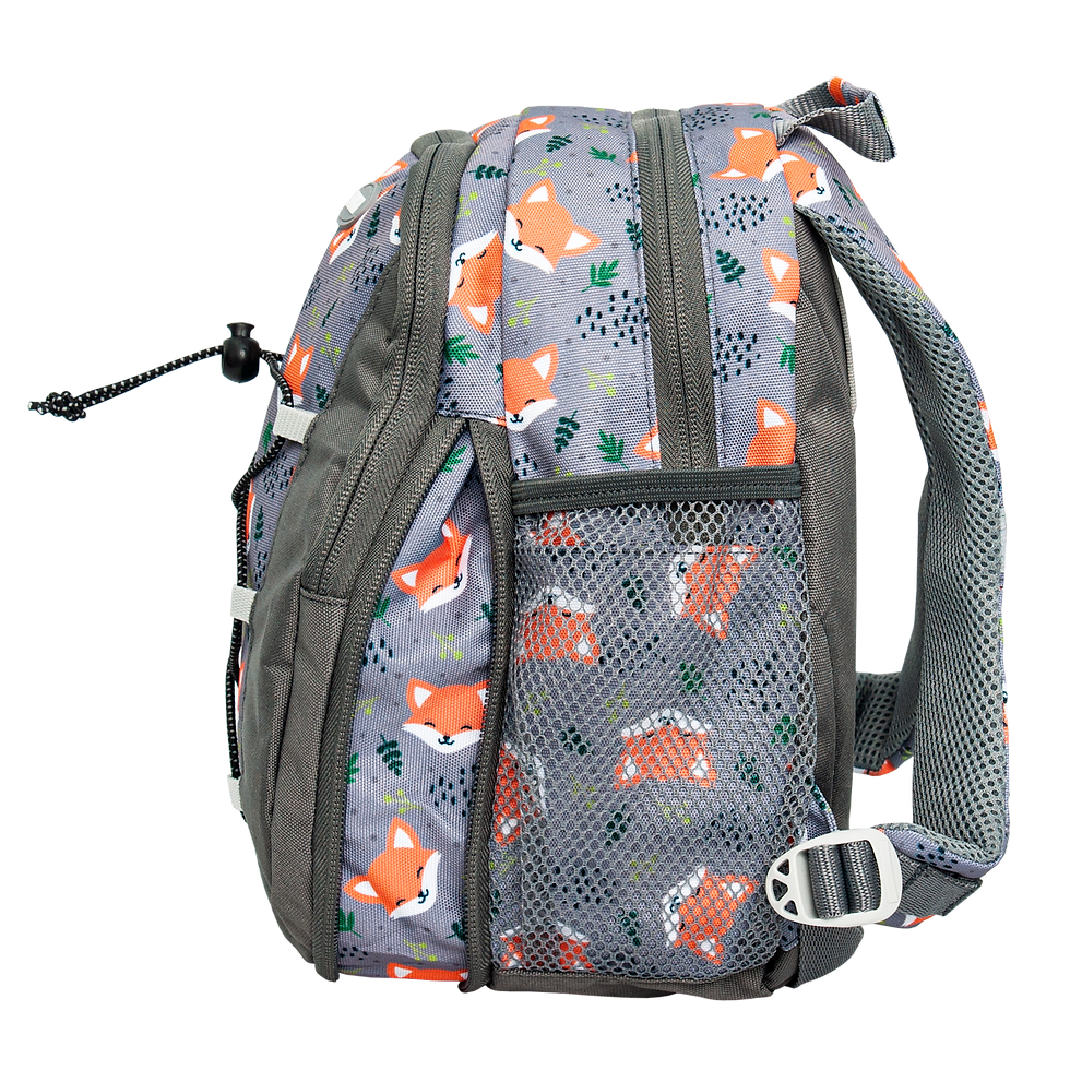 Miniaturbild: FUNKI Kinderrucksack Raumwunder Little Fox Seitenansicht - erweiterbar