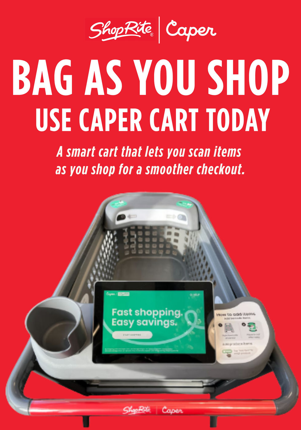Caper Cart Signage