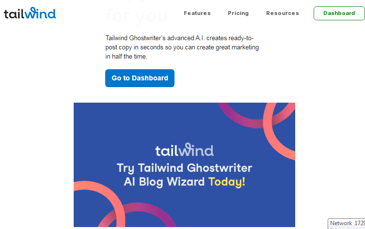 Tailwind's AI Ghostwriter