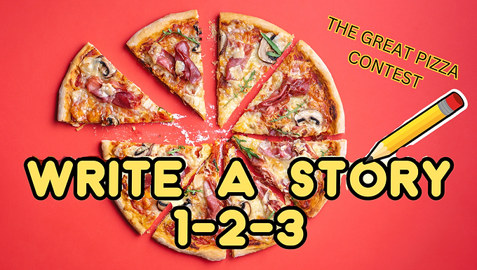 Write-a-Story 1-2-3 - The Great Pizza Contest