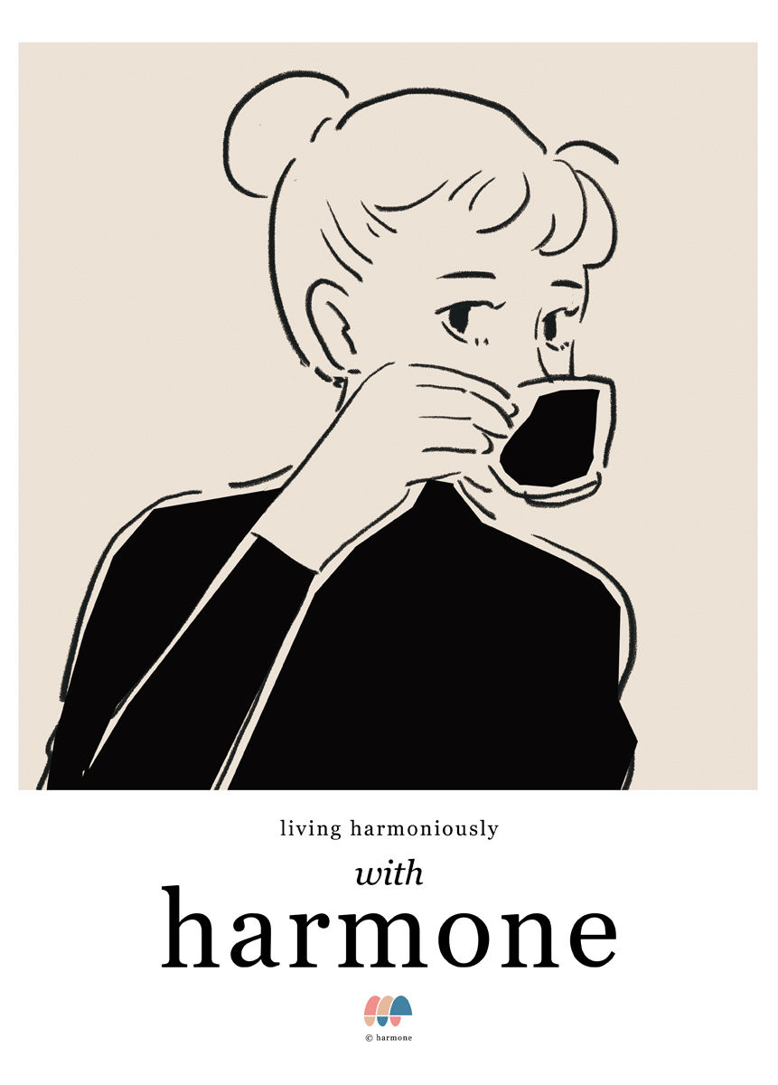 縮圖：A Girl Drinking Coffee