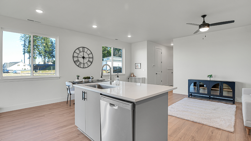 Side-by-side floor plan illustration for adjacent Serres Farms townhomes