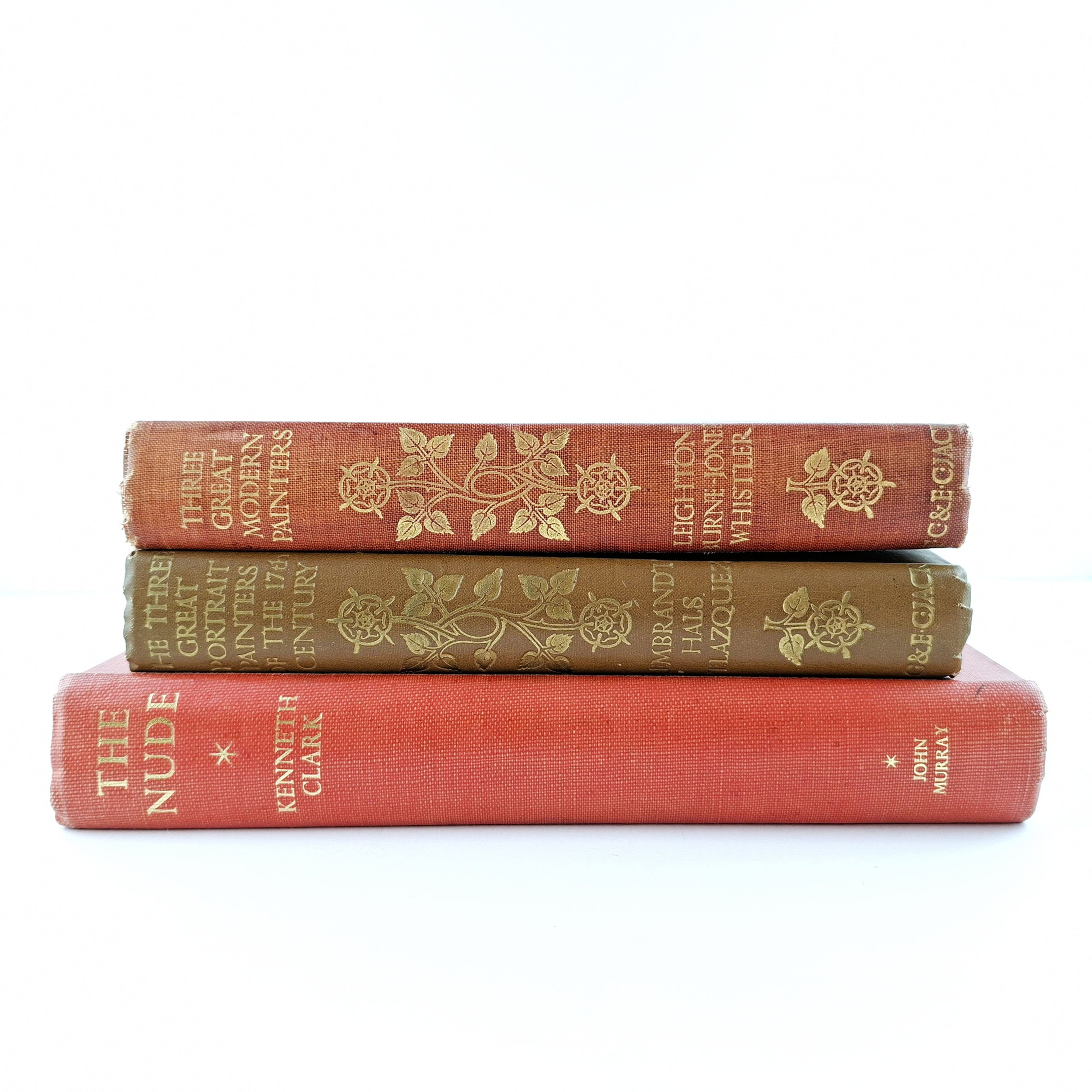 Vintage Book Stack Decor