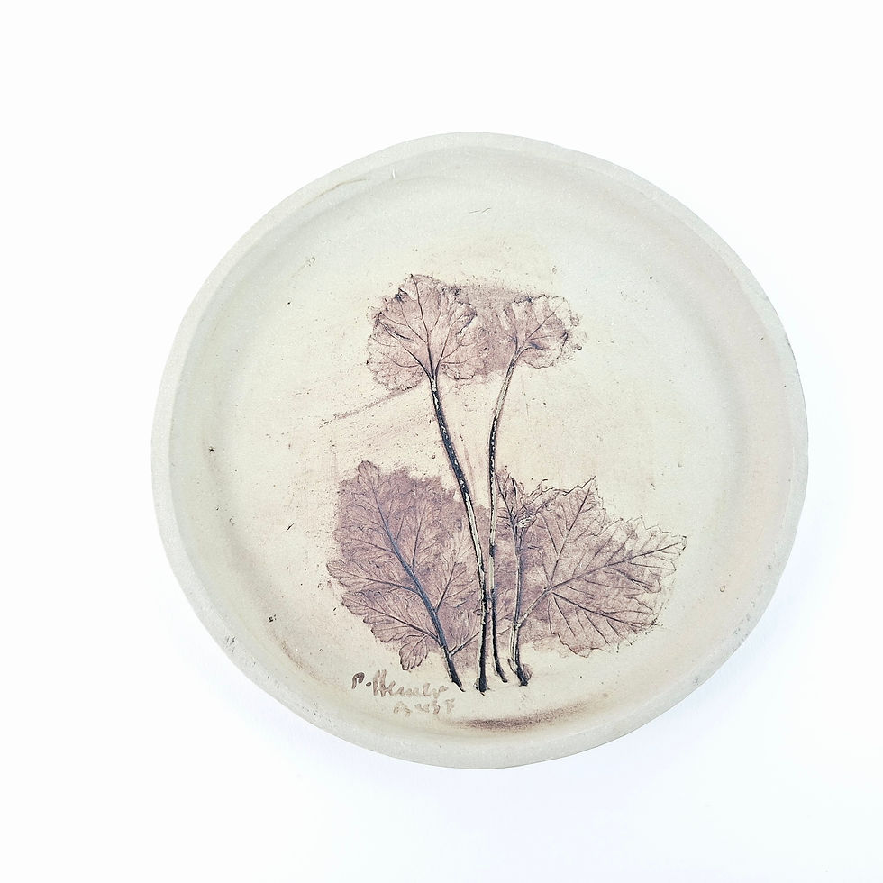 Thumbnail: Vintage Pauline Hemer Australian Pottery Jug and Plate